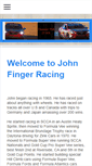 Mobile Screenshot of johnfingerracing.com
